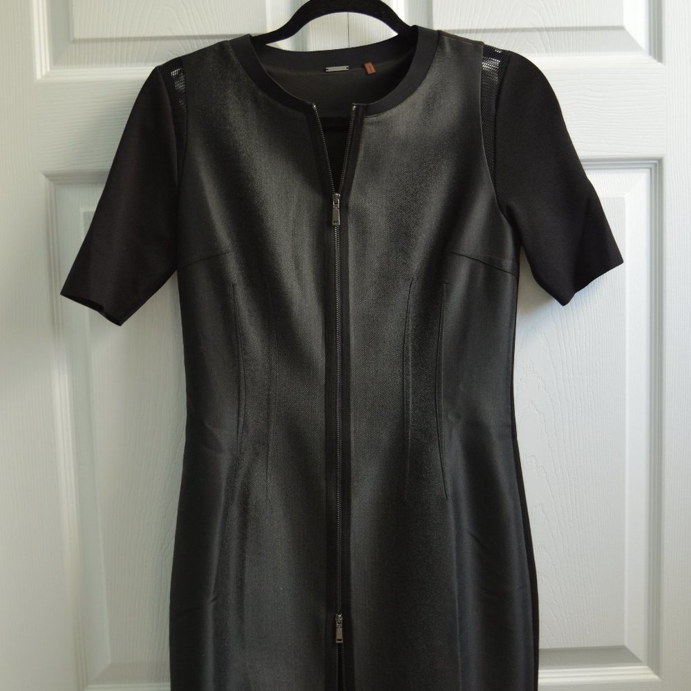 Tahari Front Zipper Dress